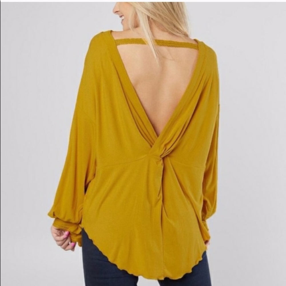Free People Shimmy Shake ribbed top